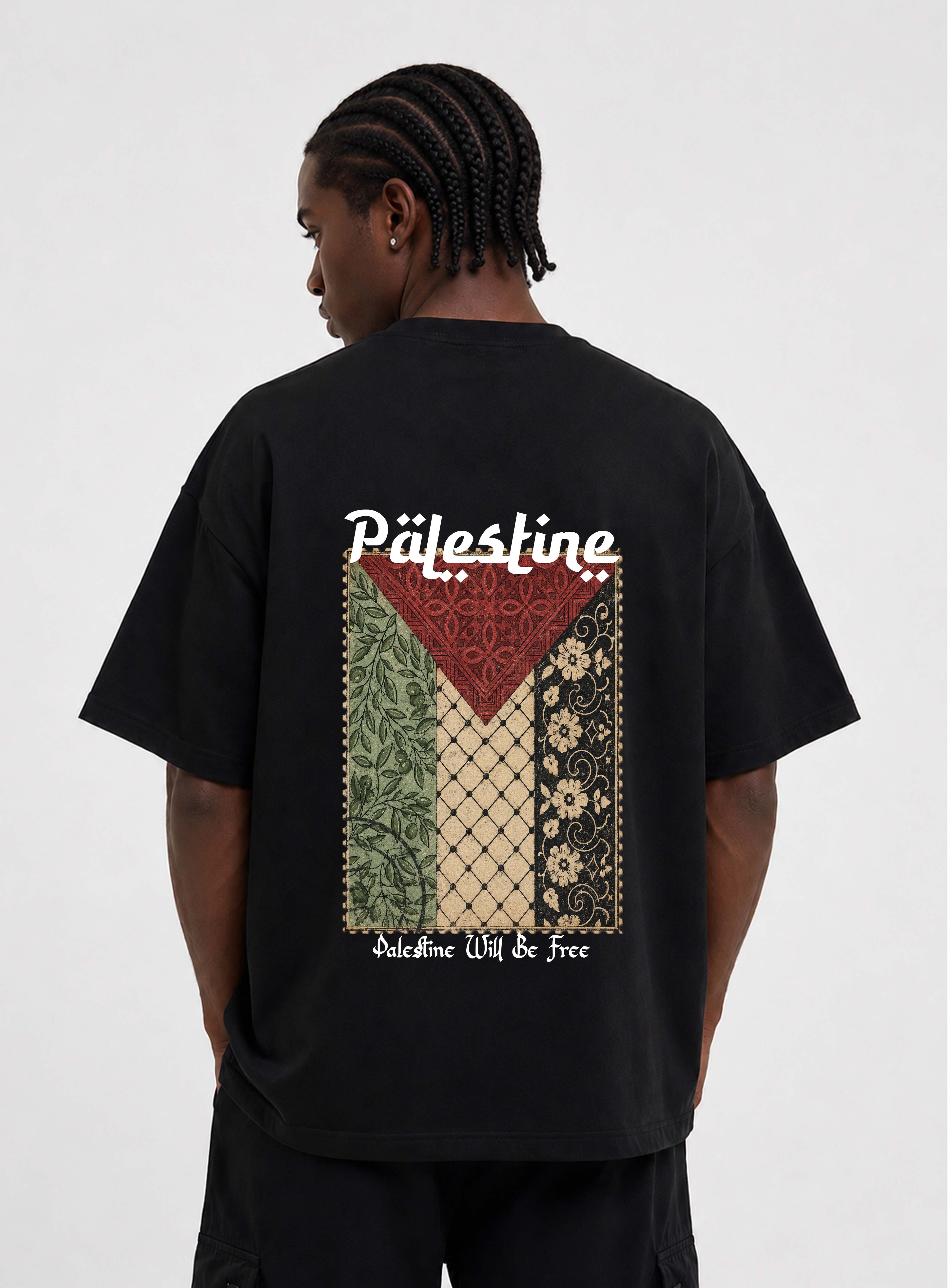 Palestine Oversized Shirt