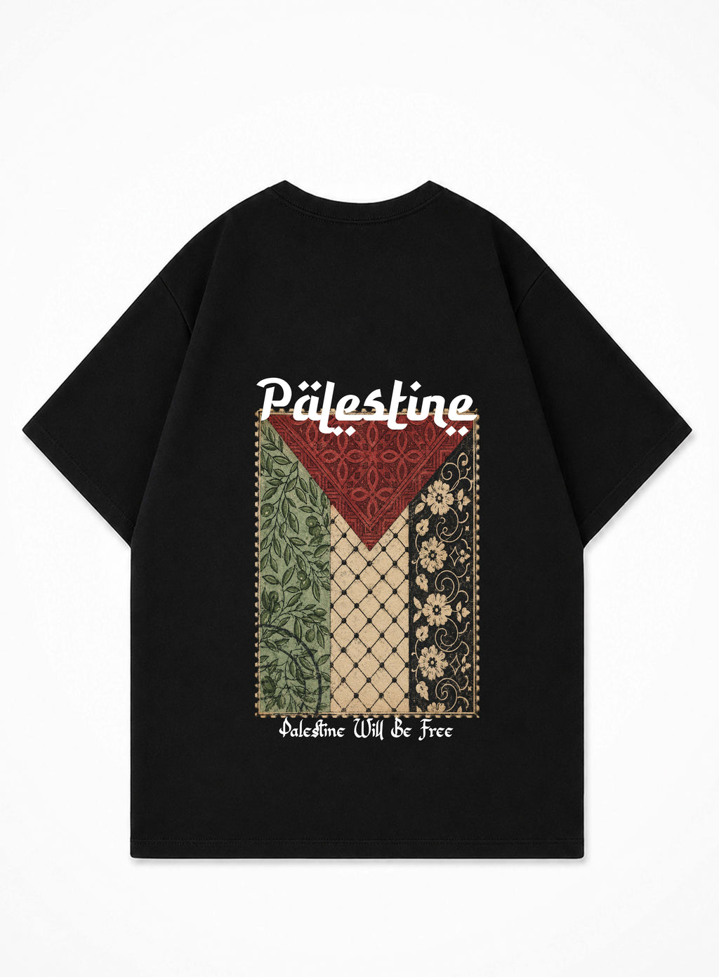 Palestine Oversized Shirt