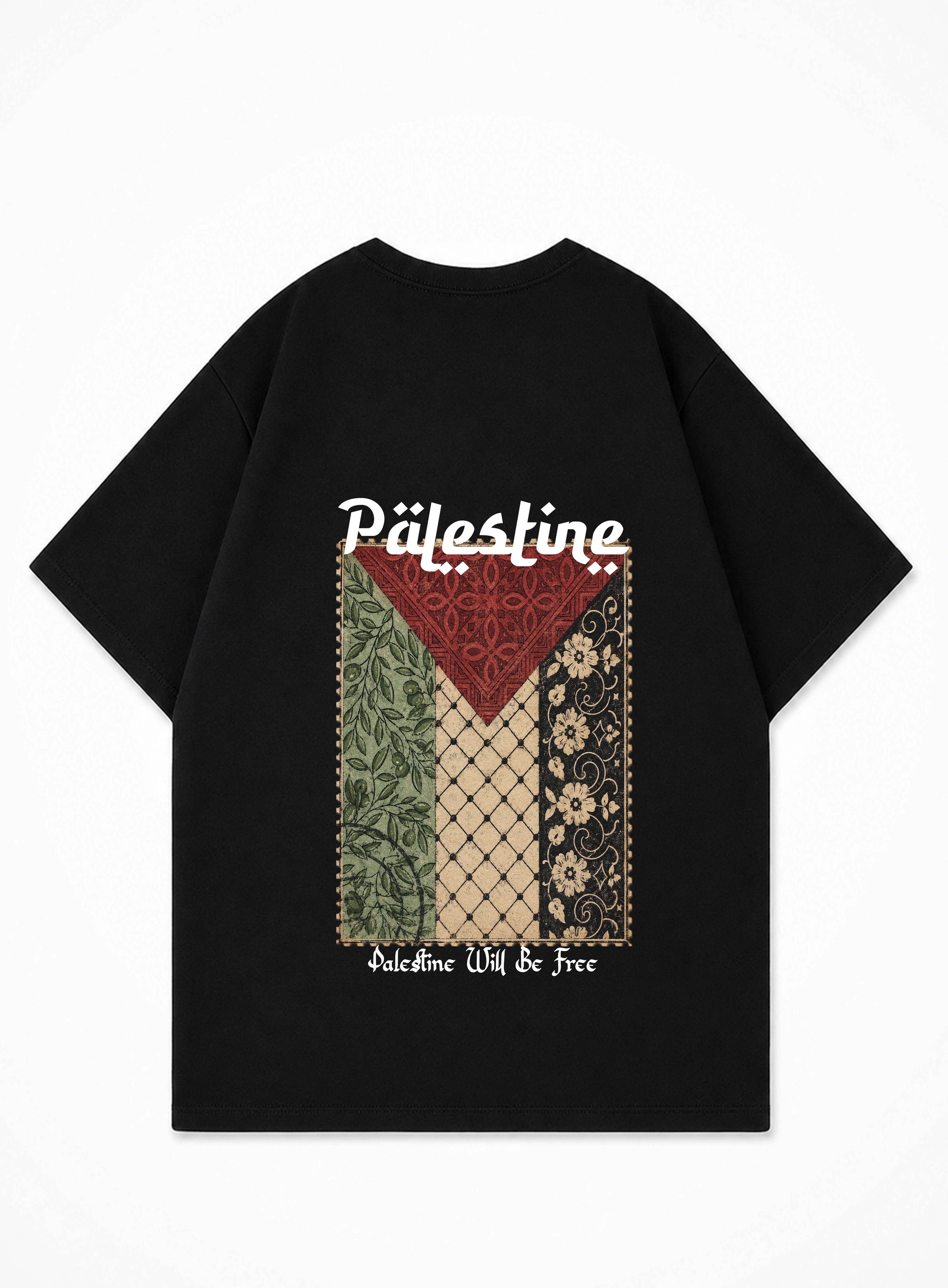 Palestine Oversized Shirt