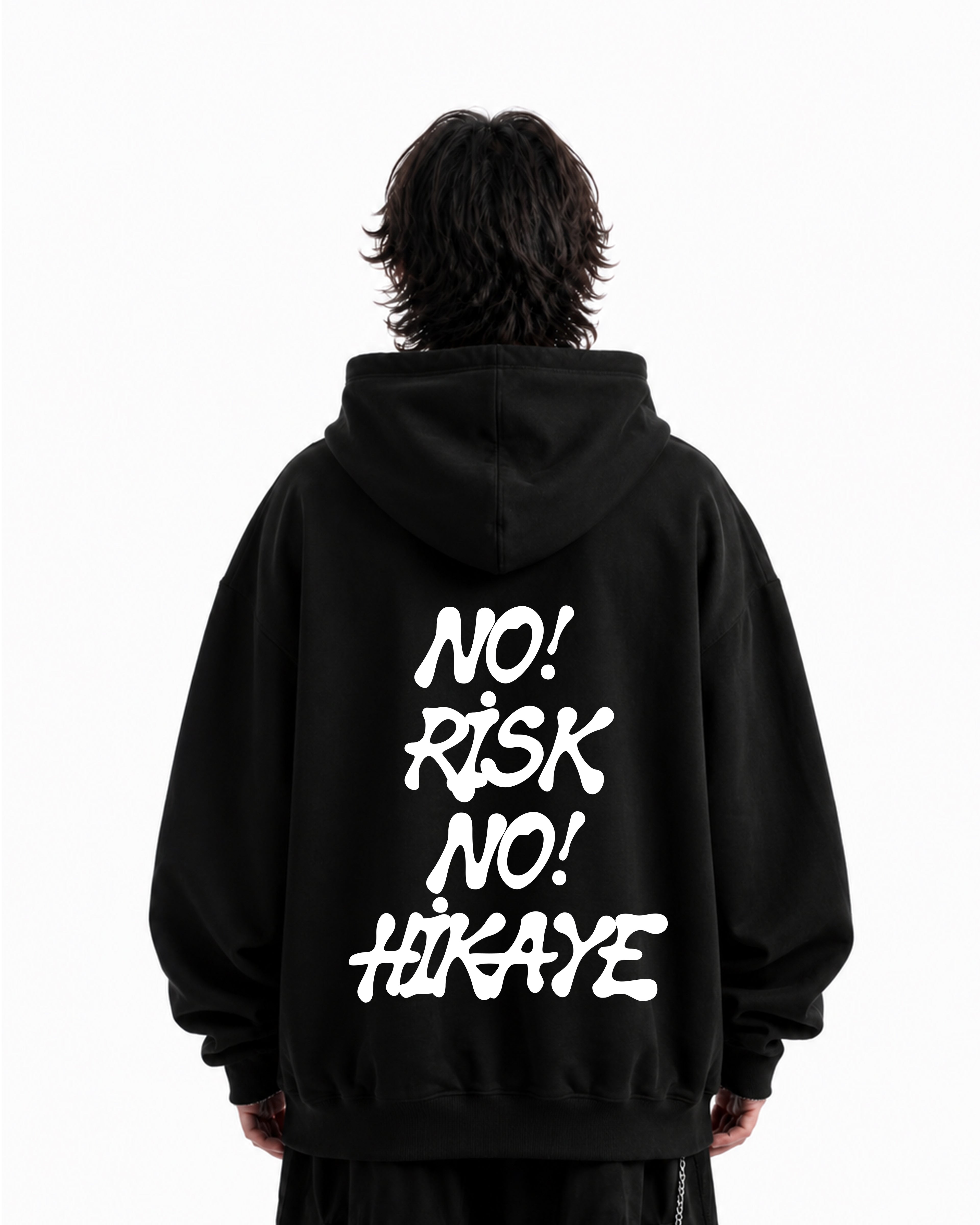 No Risk No Hikaye Oversized Hoodie