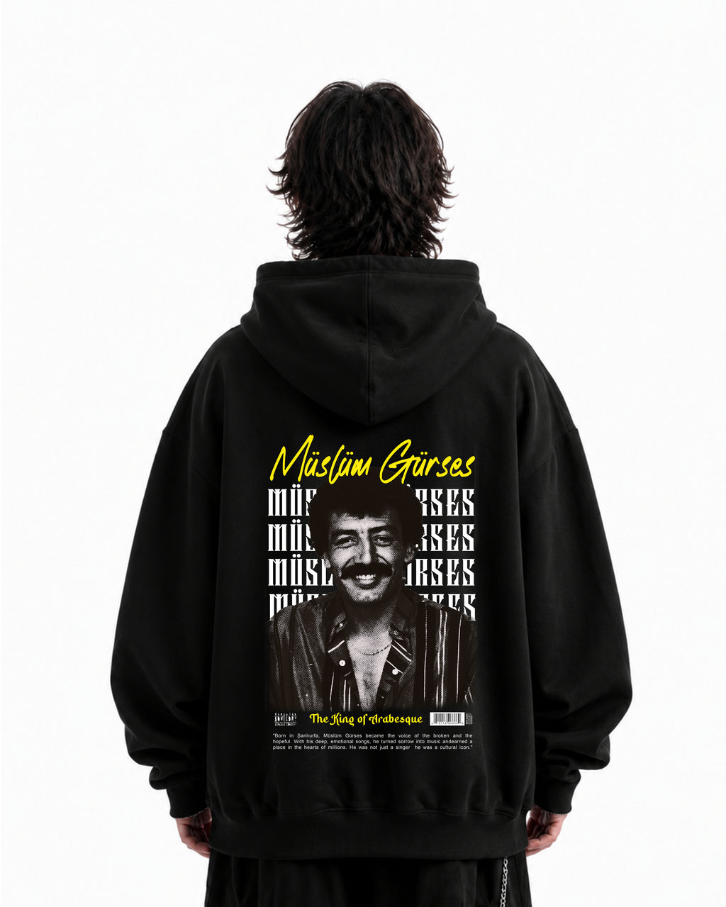 Müslüm Gürses Oversized Hoodie