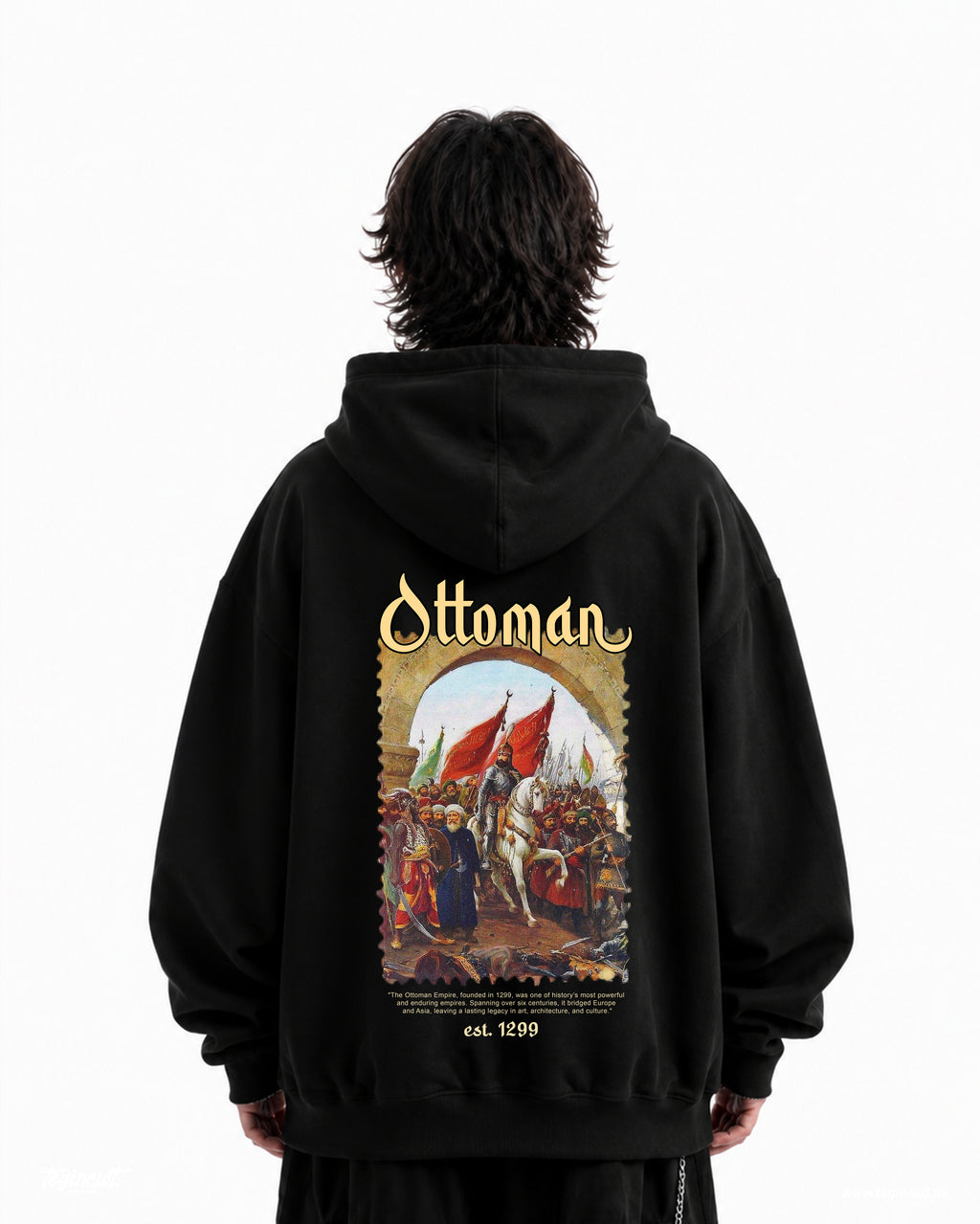 Ottoman Oversized Hoodie