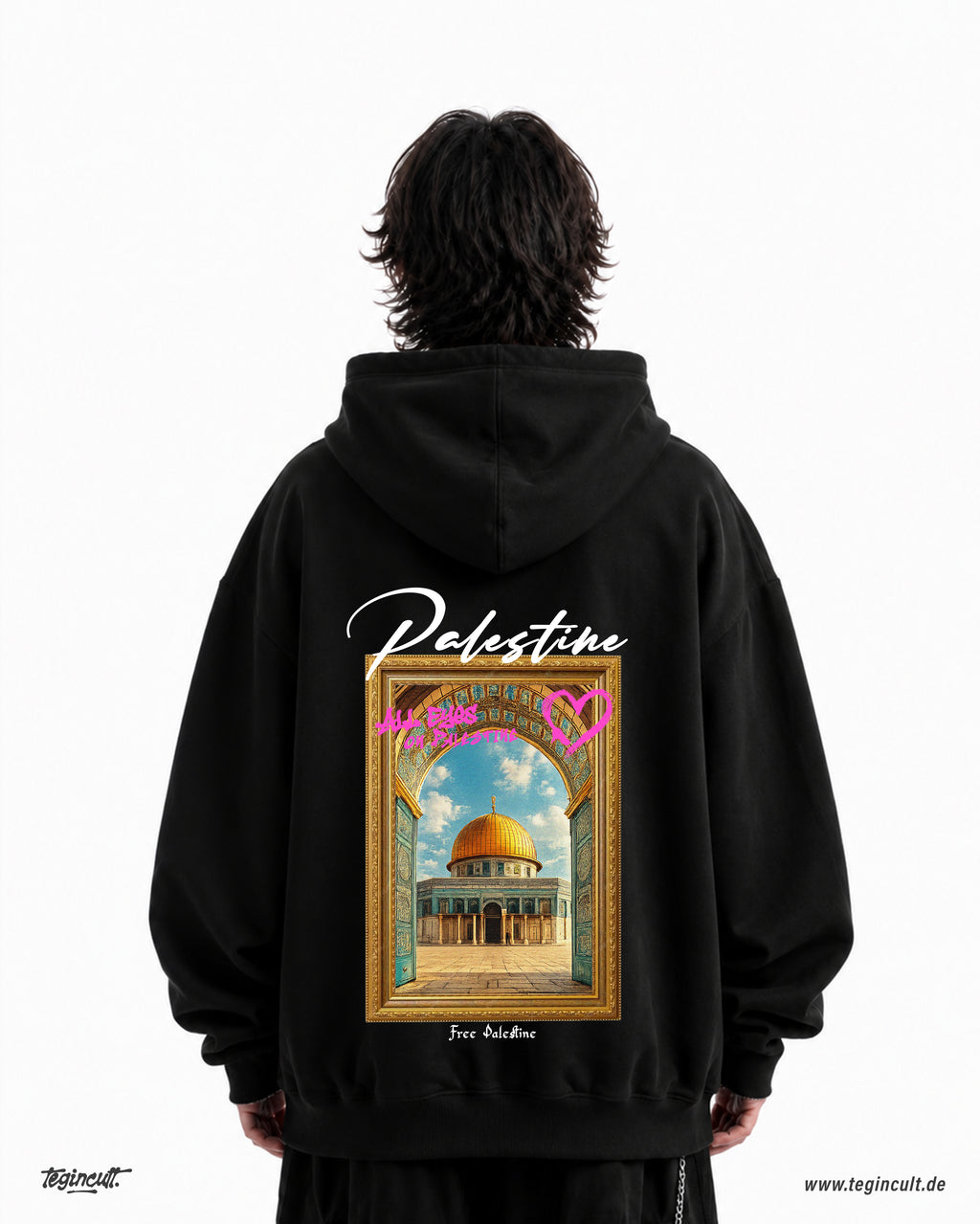 Palestine Oversized Hoodie