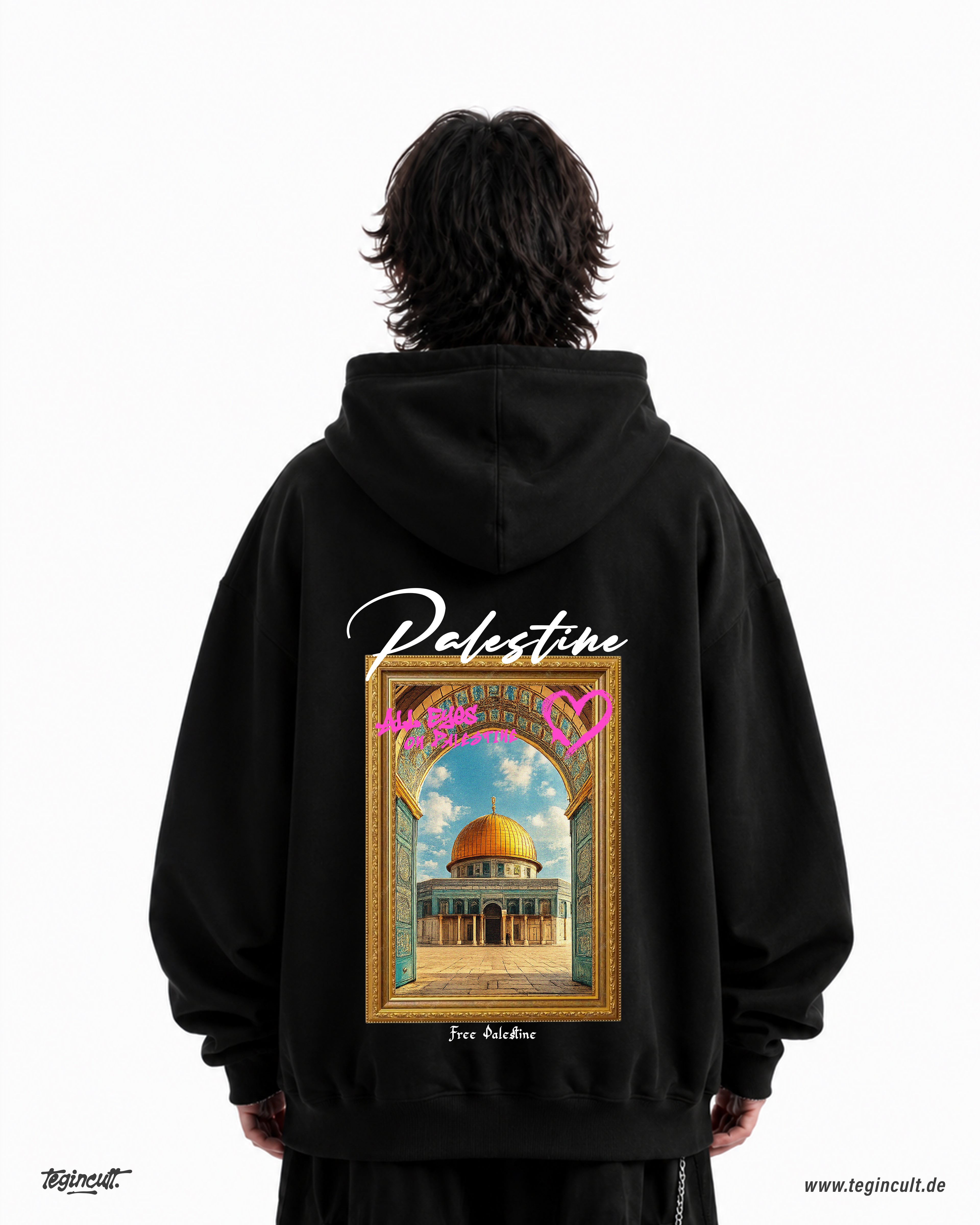 Palestine Oversized Hoodie