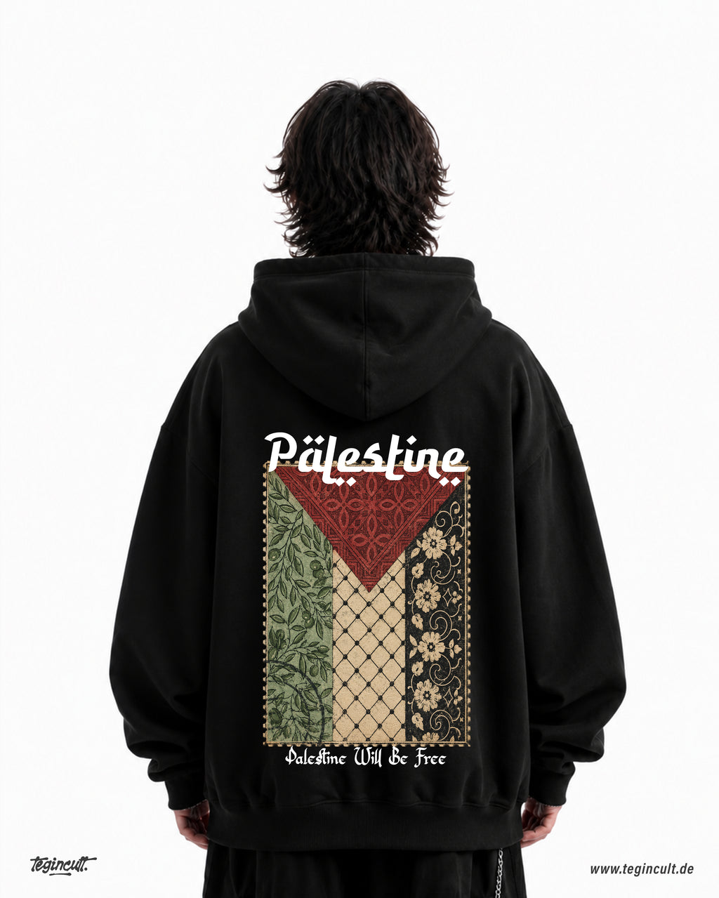 Palestine Oversized Hoodie